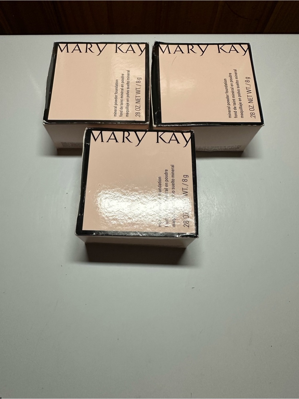 Mary Kay Mineral Powder Foundation - Soft Beige Pink Compact Trio